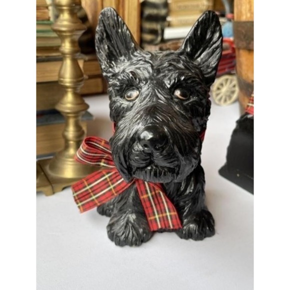 Pair Vintage Scottish Terrier Bookends - Picture 4 of 8
